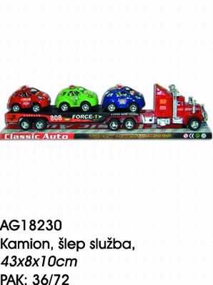 KAMION &Scaron;LEPA S 3 AUTA