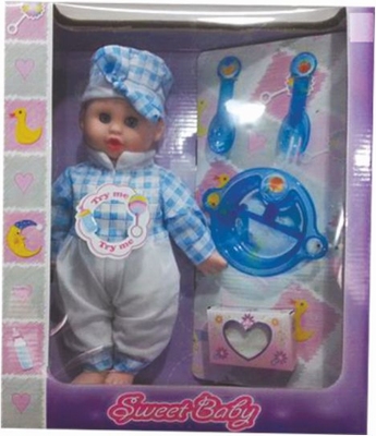 LUTKA NA BAT. U SETU 35CM