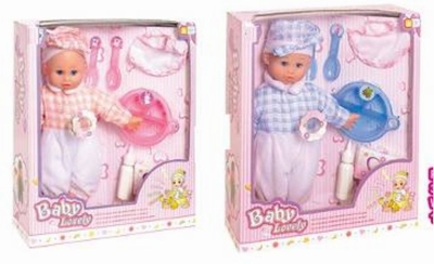 LUTKA NA BAT. U SETU 35CM