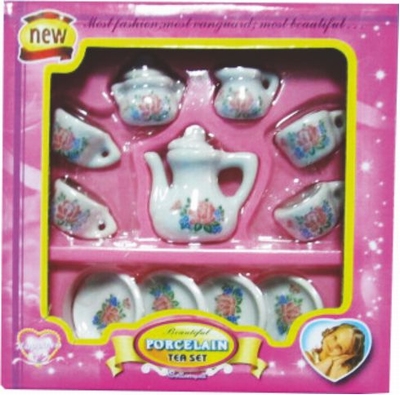 SET ZA ČAJ U KUT. PORC 11/1